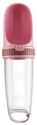 UNTERING Botella de agua para mascotas para perros grandes, filtro de carbono, taza para beber al aire libre, regalo para perros, dispensador de bebidas portátil, botella de agua de viaje para perros