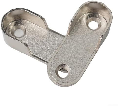 Zuverlässige 2 x Schrankrohr-Halter, entworfen für Komfort (8 Stück)