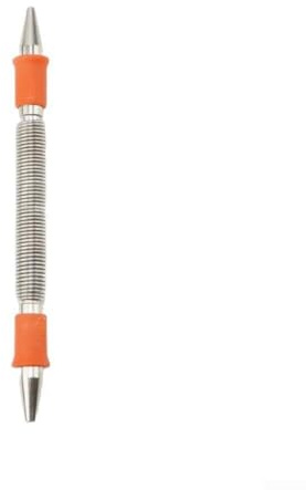 Springwillfly Ensemble d'outils de poinçonnage de précision en alliage d'acier avec poinçon central, poinçon, pointeau à ressort et burin pour usinage (E)