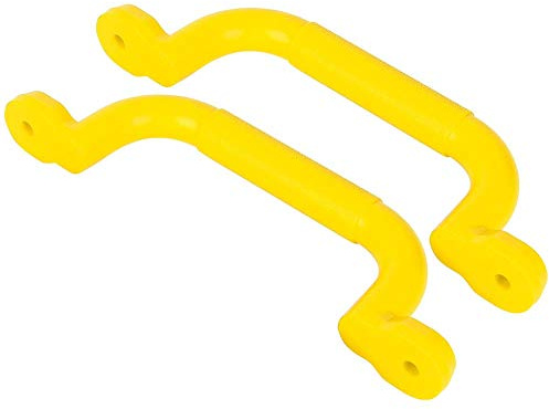 Spiel Haltegriffe Kinder Haltegriffe Massive Sicherheitsgriffe Spielplatzgriffe f¨¹r Kletterger¨¹ste Tree House Dens Play House(Gelb)