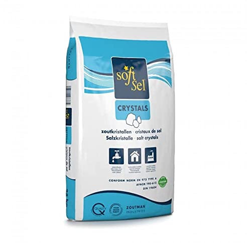 soft sel 25Kg Salt Crystals | Water Softener Tablet | Food Grade | Compatible to All Tablet Salt Water Softener Machines
