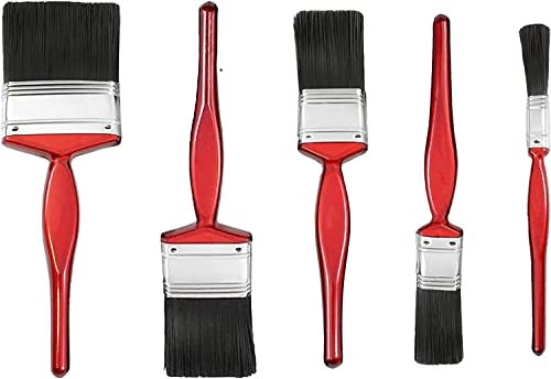 Buystarget 5 Pack Paint Brush Fine Brushes Set Advanced Bristles Decorating DIY Painting