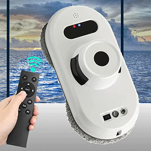 CYMYYDS Automatic Window Cleaning Robot, Window Vacuum Cleaner Smart Glass Cleaning Robotic with Remote Control, for Interior/Exterior Highrise Windows/Glass and Mirror