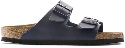 Birkenstock Arizona - Sandalo Con DOPPIA Fascia E Chiusura Con FIBBIE, Cachi sbiadito, 40 EU Schmal