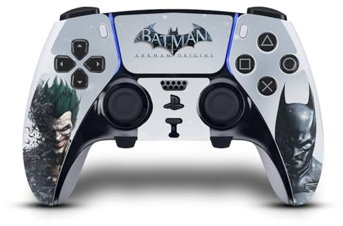 Head Case Designs Officially Licensed Batman Arkham Origins Joker Key Art Vinyl Sticker Gaming Skin Decal Cover Compatible With Sony PlayStation 5 PS5 DualSense Edge Controller