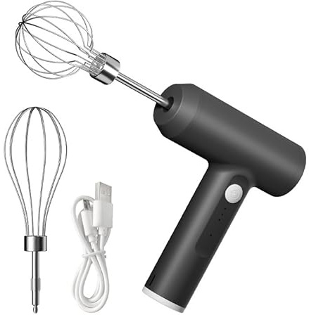 Miscelatore alimentare elettrico senza fili 3 velocità battitore uovo USB ricaricabile palmare elettrico miscelazione cucina cottura pasta torta frullatore crema