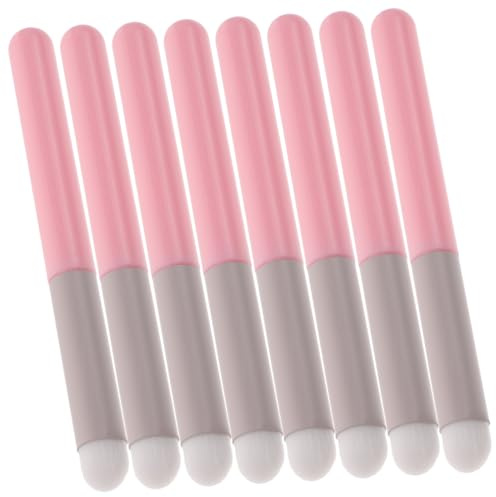 VALICLUD 8pcs Lipstick Brush Lip Brush for Lipstick for Lipgloss Makeup Made of Material