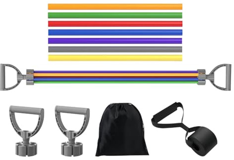 Bandes Élastiques de Fitness | Équipement De Gym Corde Élastique pour Le Corps,Tension Musculation Multifonction Portable Maison