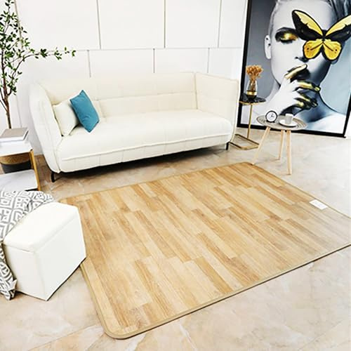Tappetino riscaldante elettrico per pavimento, tappetini riscaldati, tappeto riscaldato elettrico, tappeto riscaldato, scaldapiedi in grafene per casa e ufficio(150x180cm)