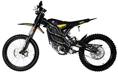 79Bike Falcon GT ElektroDirtbike für Erwachsene, 19 Zoll Elektromotorrad mit 72V 40Ah Lithium Akku, 125 km Reichweite, 16 kW Motor, 610Nm Off-Road E-Motorrad Herren Damen (schwarz)