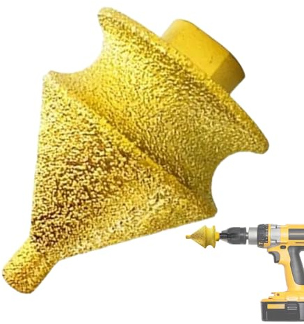 Countersink Bits for Wood - M10 Thread Hole Reamer - Chamfer Drill Bit - for Grinder Hole Concrete Tile Marble Metal Repair Carpenter