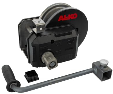 AL-KO- Seilwinde gebremst PLUS • Typ 901 PLUS mit Abrollautomatik • ohne Seil / Band bis 900kg | 1730014, Sperrklinkenwinde