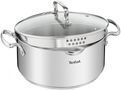 Tefal Garnek Duetto+ 18 cm srebrny