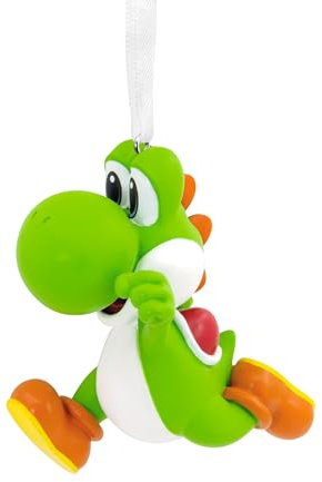 Hallmark Nintendo Super Mario Bros Yoshi Weihnachtsschmuck, 12,4 x 8,99 x 6,3 cm