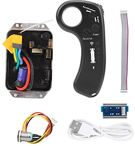 Skateboard Fjärrkontroll 36V Elektrisk Skateboard ESC Kit Elektrisk Skateboard Controller Longboard och Fjärrkontroll Dual Motors ESC Substitute Kit
