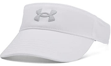 Under Armour Damen Blitzing Visors, (100) White Halo Gray, Einheitsgröße EU