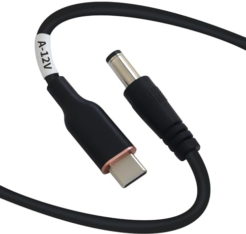 DSD TECH MagicConn SH-CP12A USB Typ C PD zu DC Stromkabel(55x25)-12V