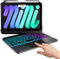 typecase - Funda para teclado para iPad mini 7 (2024) y Mini 6 (2021) - Funda inalámbrica con teclado para iPad mini 7ª generación de 8.3 pulgadas, funda de teclado retroiluminado de 10 colores con