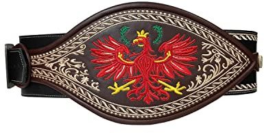 Alpenlife Leder Ranzen, Trachtengürtel, Adler