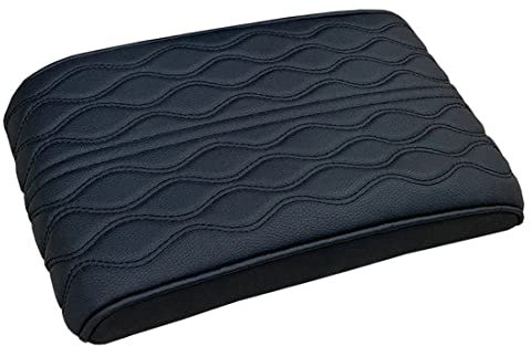 Armlehnenbox aus Gedächtnisschaum für Fahrzeuge,Auto Mittelkonsolen Armlehne Kissen,Auto Armlehnen Abdeckung,Memory-Schaum,Mittelkonsole Armlehnenschutz,Armlehnenabdeckung (Schwarz)