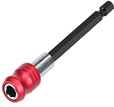 Drill Bit Holder Extension Magnetic Screwdriver Bar Chuck Adapter Extender 1/4 inch Hex Quick Release Set for Impact Driver Screws Nuts Handheld Driver(100MM/3.94 INCH)