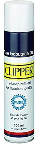Clipper Gas White Pure 300ml + GRATIS Crystal Balls (1x 300ml)