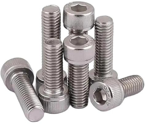 Sechskantschrauben M5 M6 M7 M8 M10 M12 M14 M16 M18 M20 M24 Edelstahl-Sechskant-Inbusschrauben, 1 Stk, M14x80mm