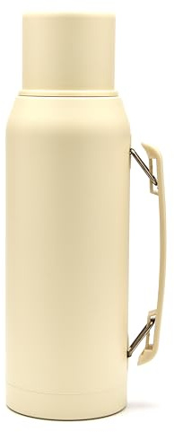 BALIBETOV 1000 ml Termo para Mate – Termo, 2 Picos Vertedores Intercambiables – Aislado al Vacío – Doble Pared – Libre de BPA – Mantiene la Temperatura hasta 12 Horas