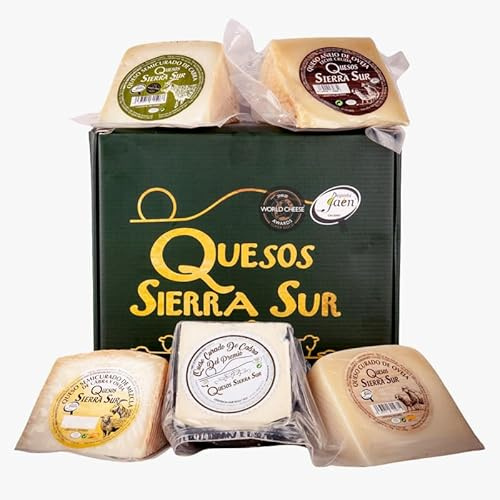 Quesos Sierra Sur | Lote Degustación de 5 Quesos Artesanales | Selección Gourmet | Ideal para regalo