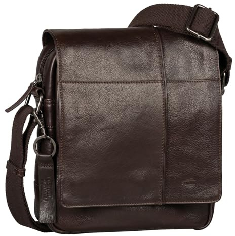 camel active Umhängetasche Pine Crossbody Bag Brown dunkelbraun