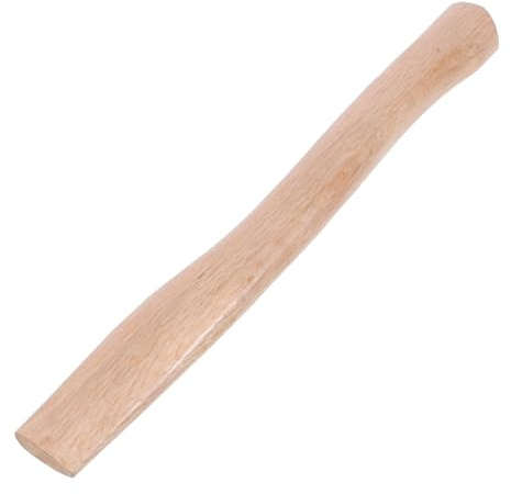FONDOTIN Manche De Hache En Bois Solide Pour Outils De Jardinage, Remplacement 360 Mm, Finition Naturelle, Prise En Main Confortable, Usage Jardin Et Bricolage Professionnel