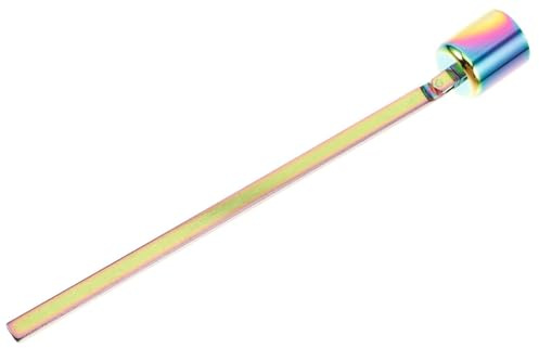 Baluue Estintore per Candele in Inossidabile con Copertura Anti-Splash Spegni Fiammella Rapido e Sicuro per Accessori Casa Strumento Spegnitoio Pratico e Resistente