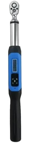 JOXLOVER Chiave dinamometrica, Chiave dinamometrica elettronica da 1/2 '' Testa a cricchetto bidirezionale regolabile Digitale AWJ4 per auto e moto(AWJ4-0200)