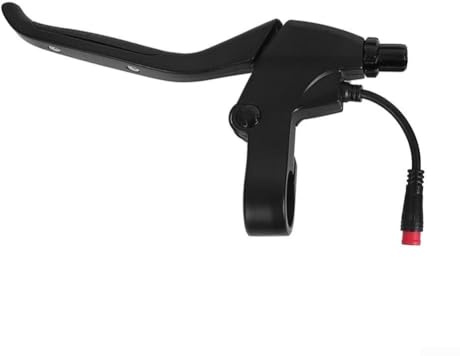 Bremshebel-Set links und rechts, ABS-Material, ergonomischer Griff für Kukirin, G2 Pro, G2 Max, Elektroroller, Ersatzzubehör, schwarz, 240 g, Paar (links)
