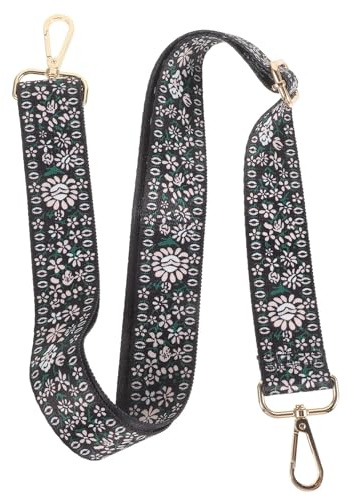 COLLBATH Mandolin Strap Banjo Replacement Strap Adjustable Vintage Patterned Polyester Comfortable Instrument Accessories Eliminating Shoulder for Banjo and Mandolin Players