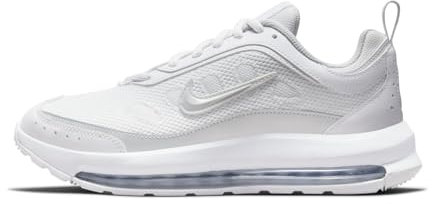Nike Air Max Ap, Scarpe da Corsa Uomo, Bianco White Pure Platinum White Mtlc, 38.5 EU
