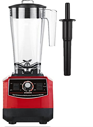 DSDD Licuadora Profesional, 2200W con Pulso Batidora de Velocidad Variable Cuchillas de Acero Inoxidable Batidora para triturar Hielo Batidos y Batidos Contenedor de 3L