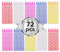 Birthday Candle - 72 Count Mix Color Birthday Candles for Cake, Cake Candle for Birthday, Party Small Candles