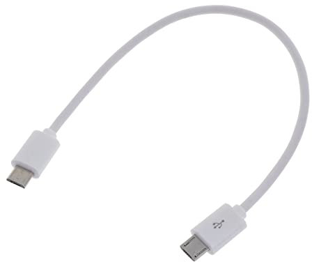 Zeizafa Micro USB OTG Cable Micro USB 2.0 B Male To Micro USB B Male Connecting Extension Cable OTG-Enabled Micro Usb To Micro Usb Extension Cable Micro USB Adapter Micro Usb To Micro Usb Extender