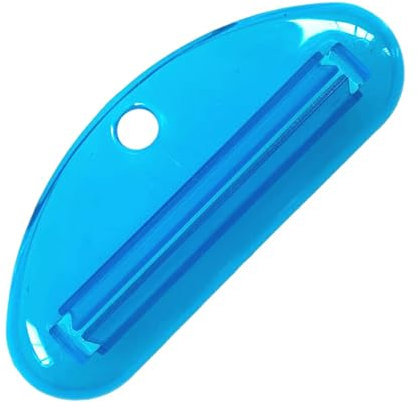 Tubenquetscher Tubenpresse Kunststoff Zahnpasta Squeezer Badezimmer Zahnpastatube Quetschspender Zahnpastaclips (Blau)