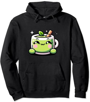 Tasse de matcha mignonne et amusante, pour l'heure du matcha Sweat à Capuche