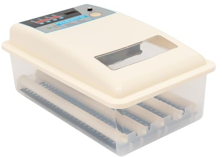 Brutapparat Brutkasten Inkubator Vollautomatische mit Automatischer Flip Inkubator 24 Eier 39*25*13cm Temperaturregelbereich: 37.8-38.5℃