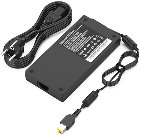 230W Ladekabel Laptop USB Netzteil Kompatibel mit Lenovo Legion 5 7 5P C7 Y520 Y540 Y545 Y740 Y730 Y900 Y910 Y920 Y7000 ThinkPad P50 P51 P52 P53 P70 P71 P72 P73 ADL230NLC3A 20V 11,5A Ladegerät