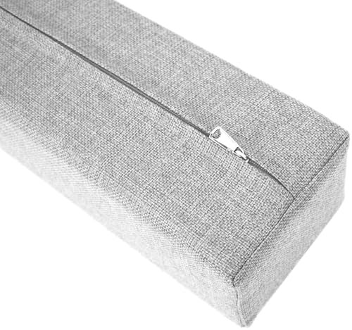 moismk Bett lückenfüller Kopfteil 200/120/140/180 Bettbrücken-Matratzenfüllkissen, Beistellbett Bettlückenfüller Twin-zu-Einzel-/Doppel-/Kingsize-Bett schließt die Lücke(Light Gray,90x15x25cm)