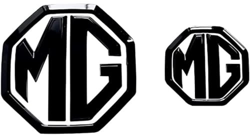 Lhuayeu Car Emblem Badge Decal for MG Mg4 - Front Rear Trunk Sticker Badge Body Fittings