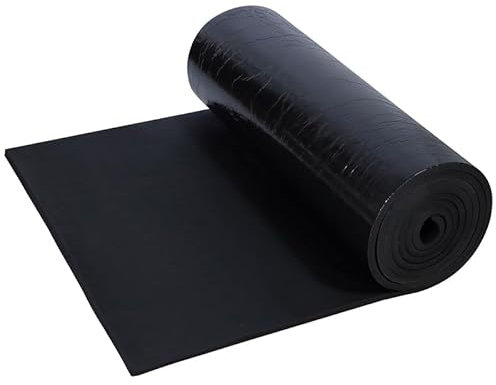 CCLIFE Dämmmatte Selbstklebend Auto 19mm Schallschutzmatte Feuchtigkeitsfest, Feuerfest Dämmung Isolierung Schallschutz,1x6m Probauwerk