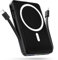 Podoru for Magsafe Powerbank, 10000mAh Magnetische Wireless Power Bank mit USB-C Kabel PD 20W Schnellladen mit LED Display, Kabellos Akkupack für iPhone 16/15/14/13/12/Pro/Pro Max/Mini (Schwarz)