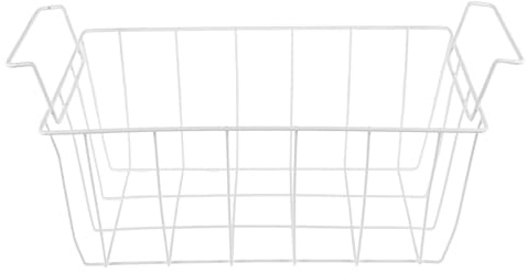 BESTYASH Multifunktionaler Gefrierschrank Aufbewahrungskorb 16.85X8.27X7.95 Zoll Hängekorb Aus Stahl Für Gefriertruhe Und Kühlschrank Ohne Werkzeug Montage