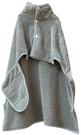 Hunde-Trockenmantel, warm, saugfähig, Hundemantel für nach dem Baden, für Welpen, Kätzchen, Katzen, kaltes Wetter, Pool, Zuhause, Reisen, Baden