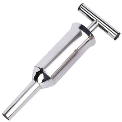 SAFIGLE Kit Insaccatrice Salsicce Acciaio Inossidabile Grande Capacità Tubo Riempimento Resistente per Carne Macinata Adatto per Uso Domestico e Insaccatura Salami